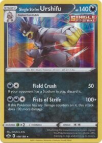 Single Strike Urshifu - 108/198 - Holo Rare - Inglés - Near Mint