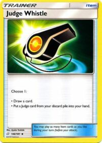 Judge Whistle - 146/181 - Uncommon - Inglés