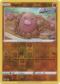 Diglett - 76/198 - Common Reverse Holo - Inglés - Near Mint