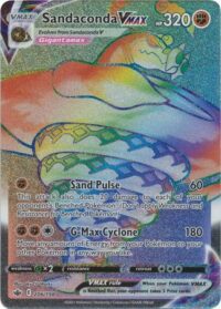 Sandaconda VMAX - 206/198 - Hyper Rare - Inglés- Near Mint