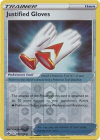 Justified Gloves - 143/198 - Uncommon Reverse Holo - Inglés - Near Mint