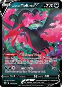 Galarian Moltres V - 97/198 - Ultra Rare - Inglés - Near Mint