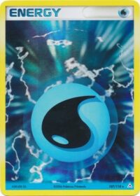 Water Energy - 107/110 - Holo Rare - Inglés