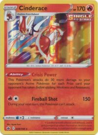 Cinderace - 28/198 - Holo Rare - Inglés - Near Mint