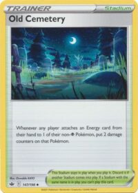 Old Cemetery - 147/198 - Uncommon - Inglés - Near Mint