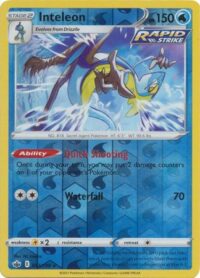 Inteleon - 43/198 - Holo Rare Reverse Holo - Inglés - Near Mint