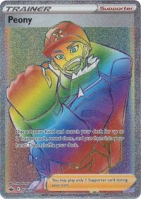 Peony - 220/198 - Hyper Rare - Inglés - Near Mint