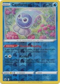 Castform Rainy Form - 33/198 - Common Reverse Holo - Inglés - Near Mint