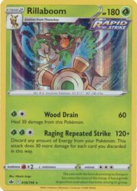 Rillaboom - 18/198 - Holo Rare - Inglés - Near Mint