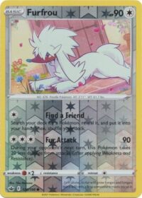 Furfrou - 126/198 - Common Reverse Holo - Inglés - Near Mint