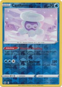 Castform Snowy Form - 34/198 - Common Reverse Holo - Inglés - Near Mint