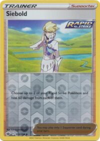 Siebold - 153/198 - Uncommon Reverse Holo - Inglés - Near Mint