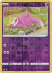 Galarian Slowpoke - 54/198 - Common Reverse Holo - Inglés - Near Mint