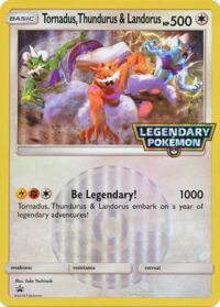 Tornadus, Thundurus & Landorus - Carta Gigante - Inglés