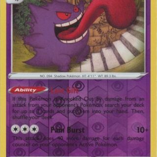 Gengar - 57/198 - Holo Rare Reverse Holo - Español