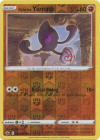 Galarian Yamask - 82/198 - Common Reverse Holo - Inglés - Near Mint