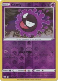 Gastly - 55/198 - Common Reverse Holo - Inglés - Near Mint