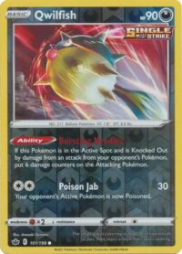Qwilfish - 101/198 - Common Reverse Holo - Inglés - Near Mint
