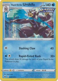 Rapid Strike Urshifu - 44/198 - Holo Rare - Inglés - Near Mint