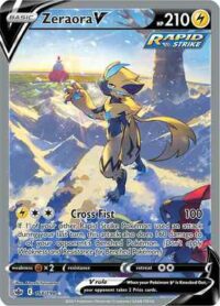 Zeraora V - 166/198 - Full Art Ultra Rare - Inglés - Near Mint