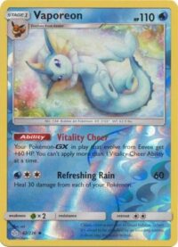 Vaporeon - 42/236 - Uncommon Reverse Holo - Inglés