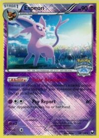Espeon - 48/108 - Promo (2013 National Championships) - Inglés