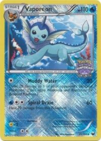 Vaporeon - 25/108 - State, Province Championship 2013 Promo - Inglés