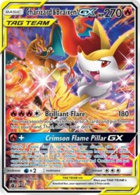 Charizard & Braixen GX - SM230 - Alternate Art Promo - Inglés
