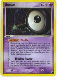 Unown Q - Q/28 - Holo Rare - Español - Estado LP