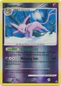 Espeon - 18/100 - Rare Reverse Holo - Inglés -Estado LP