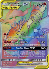 Reshiram & Charizard GX - 217/214 - Hyper Rare - Español