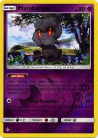 Marshadow - 81/214 - Holo Rare Reverse Holo - Portugués