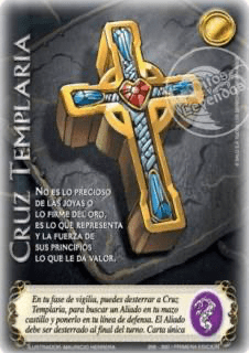 Cruz Templaria - 256/300 - Leyendas