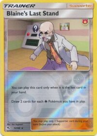 Blaine's Last Stand - 52/68 - Rare Reverse Holo - Español