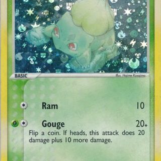 Bulbasaur - 55/112 - Common Reverse Holo - Inglés- (Lightly Played)