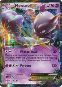 Mewtwo EX - 61/162 - Ultra Rare - Inglés - Near Mint