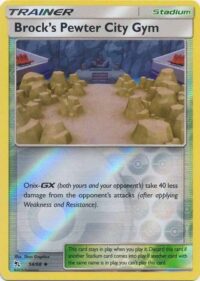 Brock's Pewter City Gym - 54/68 - Uncommon Reverse Holo - Español
