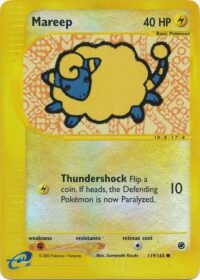 Mareep - 119/165 - Common Reverse Holo - Inglés