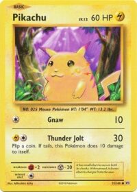 Pikachu - 35/108 - Common - Español