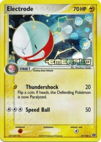 Electrode - 27/106 - Uncommon Reverse Holo - Inglés