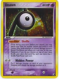 Unown P - P/28 - Holo Rare  - Español - Estado LP