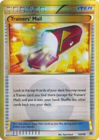 Trainers' Mail - 100/98 - Secret Rare - Inglés
