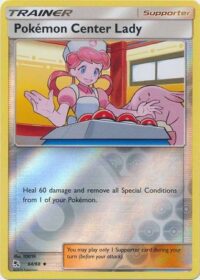 Pokemon Center Lady - 64/68 - Uncommon Reverse Holo - Español