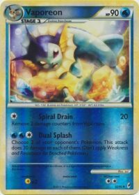 Vaporeon - 52/95 - Uncommon Reverse Holo - Inglés- Estado LP