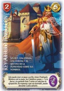 Rey Arturo Pendragon - 1/236 - Leyendas
