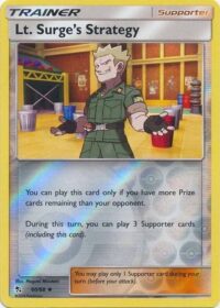 Lt. Surge's Strategy - 60/68 - Uncommon Reverse Holo - Español
