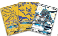 Pack Rayquaza GX 177a/168, Solgaleo GX SM104a, Lunala GX SM103a - ESPAÑOL - NEAR MINT
