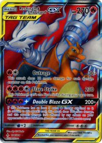 Reshiram & Charizard GX - 194/214 - Full Art Ultra Rare - Español