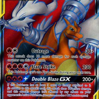 Reshiram & Charizard GX - 194/214 - Full Art Ultra Rare - Español
