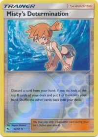 Misty's Determination - 62/68 - Uncommon Reverse Holo - Español